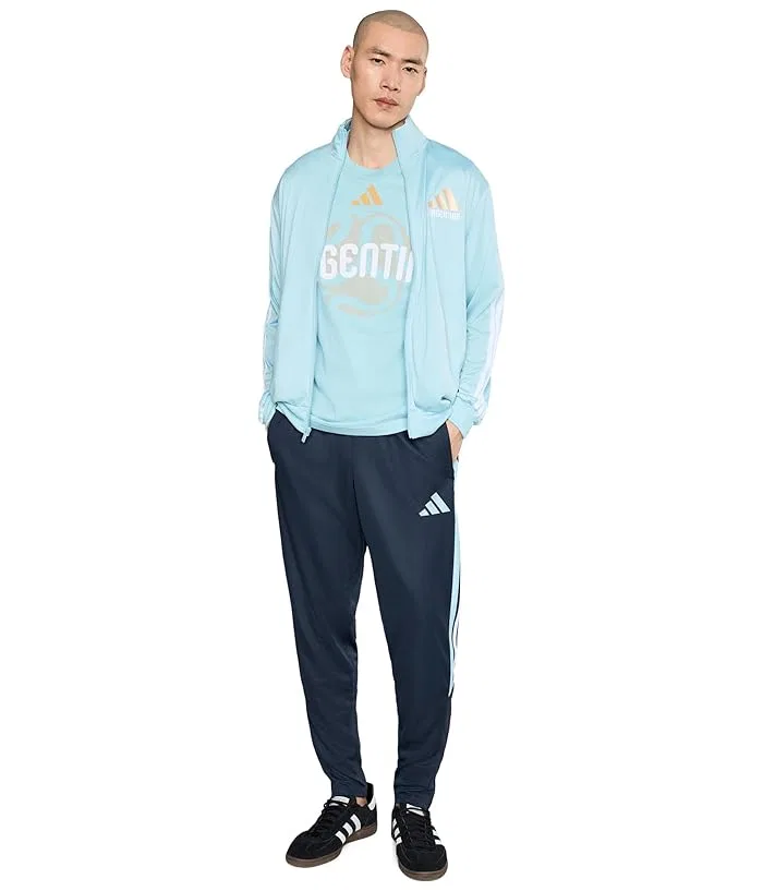 Куртка-ветровка Adidas Argentina OLP Track Top, Icey Blue — фото 2