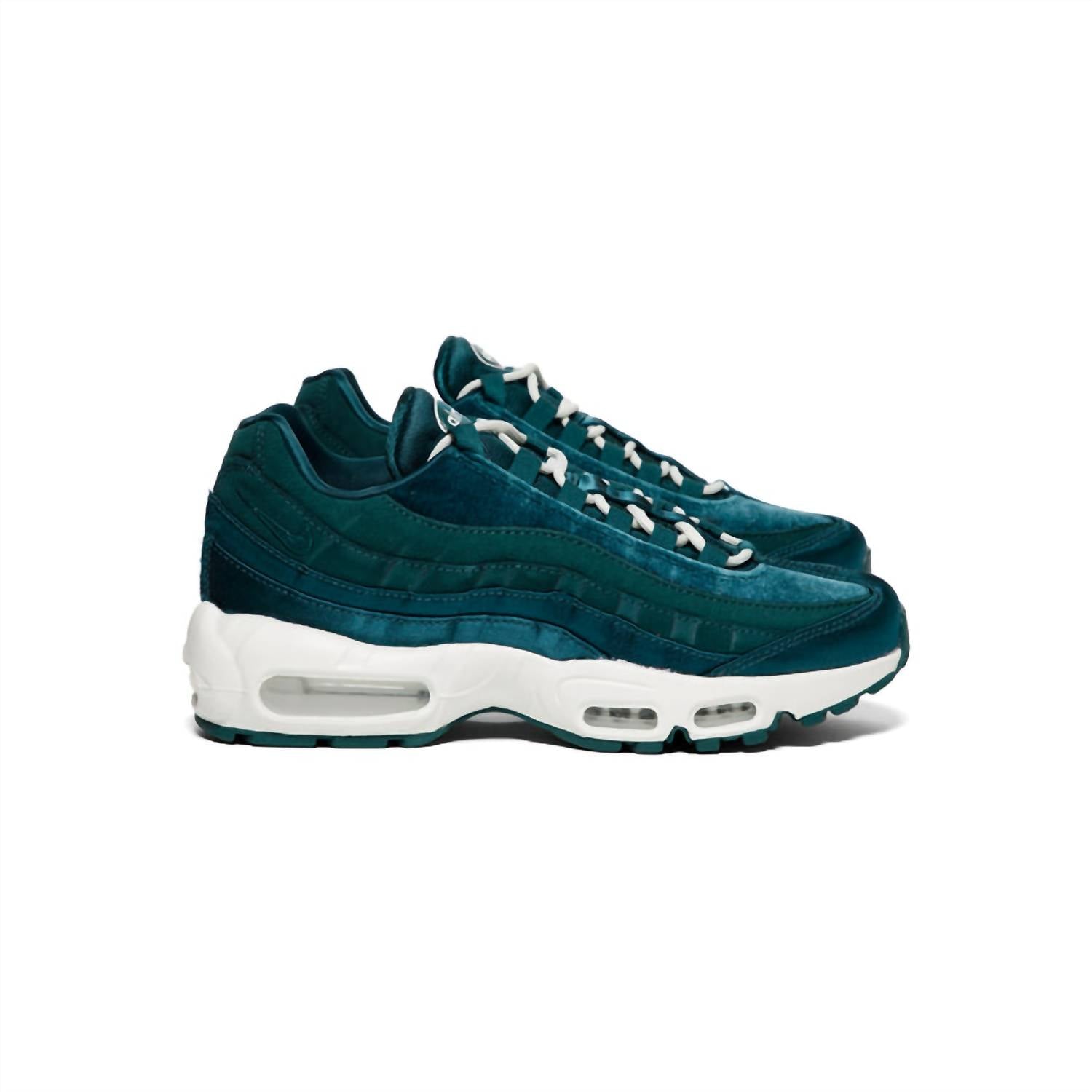 Женские кроссовки Air Max 95 в темно-зеленом цвете Nike — фото 2