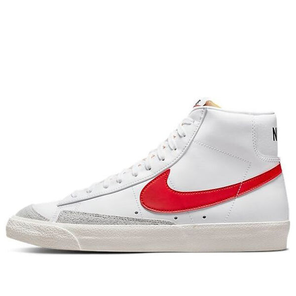 

Кроссовки blazer mid '77 vintage 'vintage mismatched swoosh blue red' Nike, белый