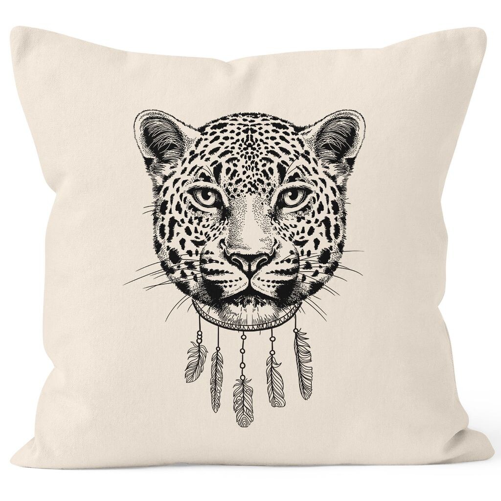 

Чехол на подушку Boho Leopard Autiga натуральный 40см x 40см