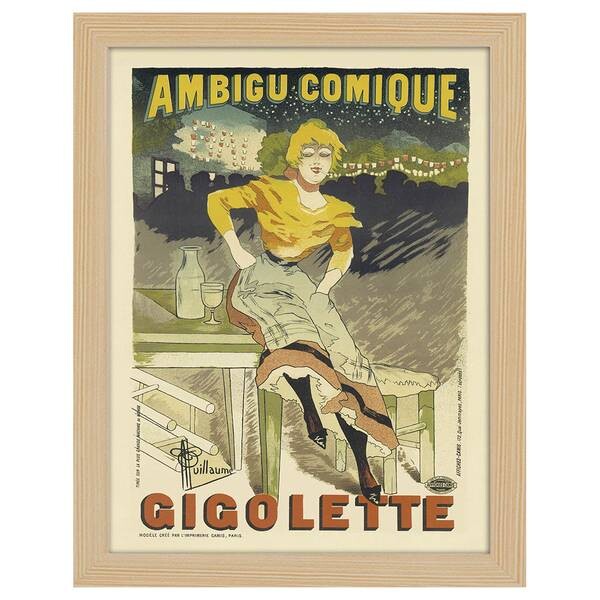 

Рамка для фотографий LegendArte Poster Gigolette цвет eiche