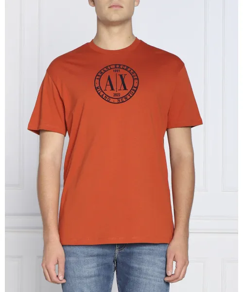 

Футболка Comfort fit Armani Exchange, оранжевый