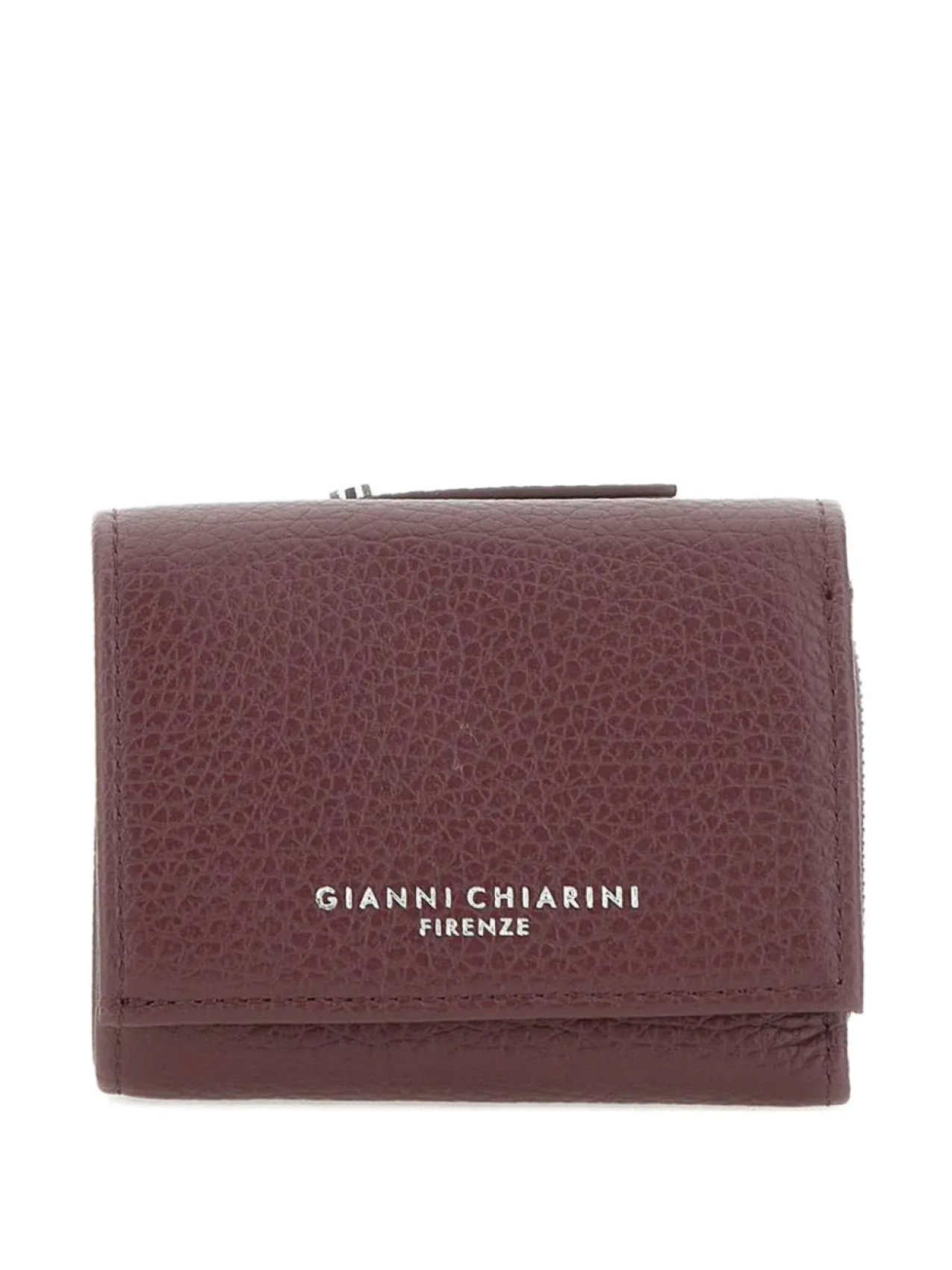 

Кожаный кошелек GIANNI CHIARINI на молнии, красный