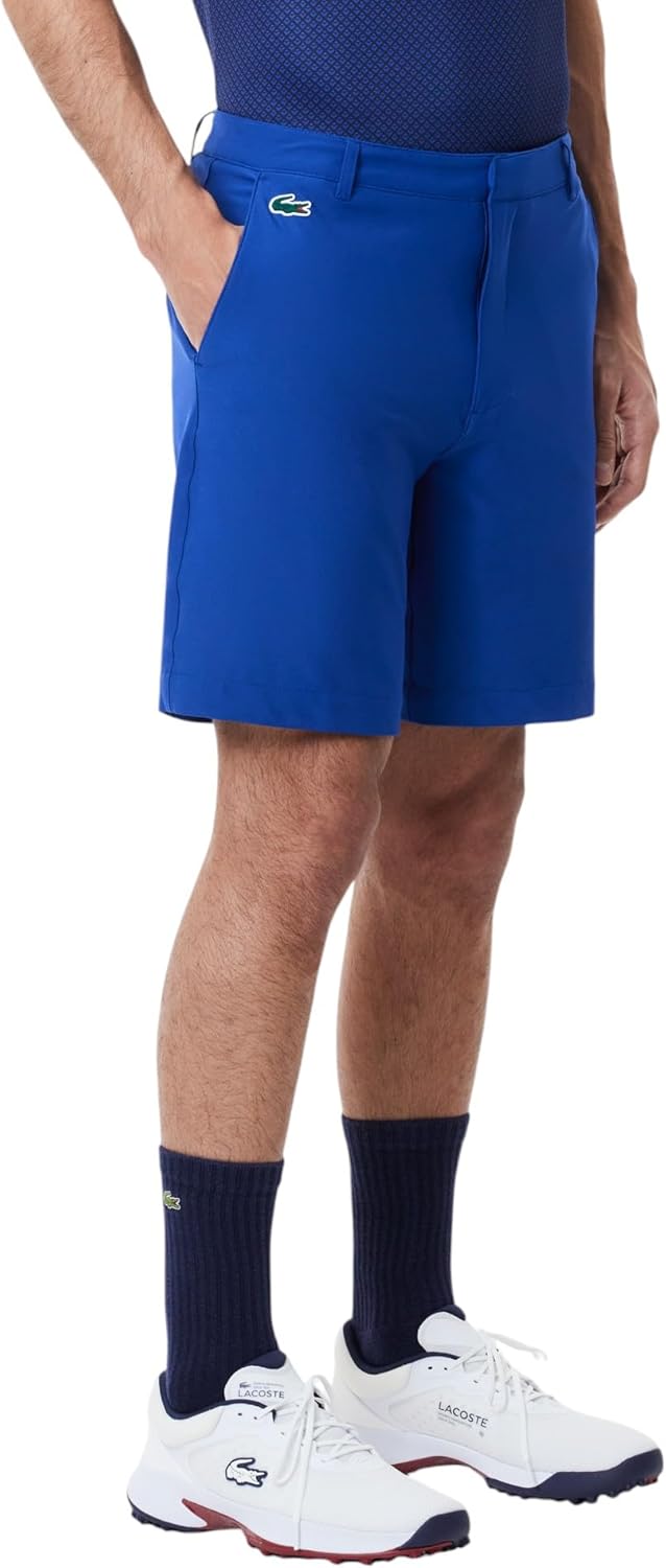 Lacoste мужские шорты для гольфа Ultra Dry, Captain Blue — фото 2