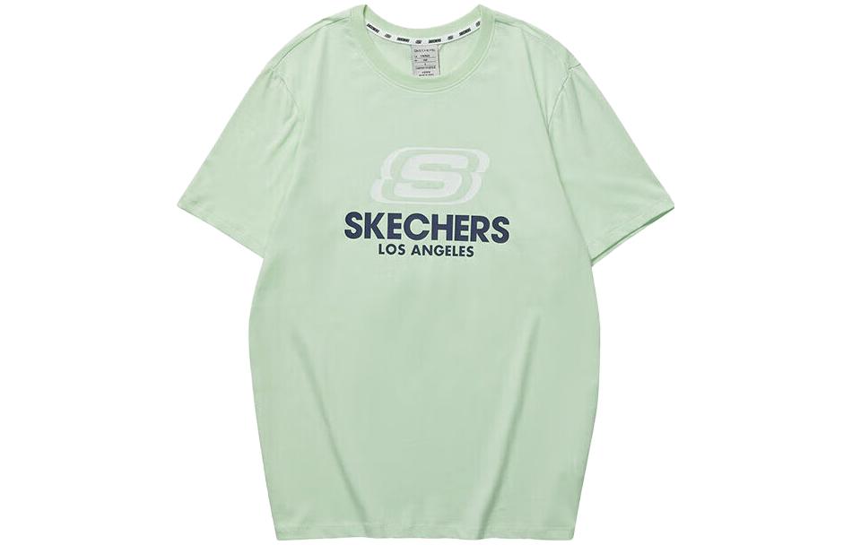 

Skechers Футболка унисекс, нефритово-зеленая