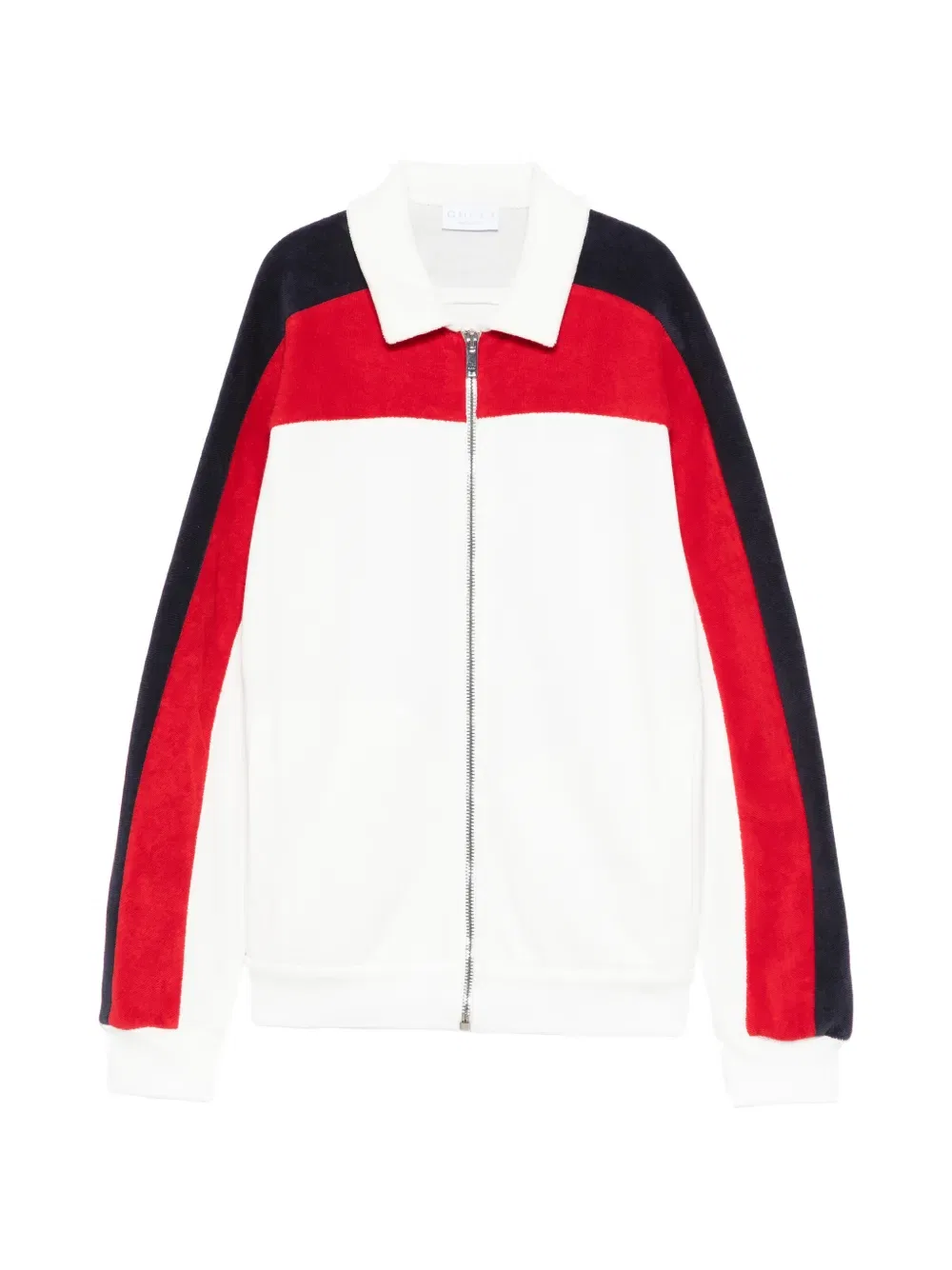 Полосатая куртка Gucci Kids, белый