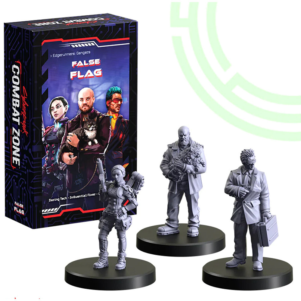 

Миниатюра Monster Fight Club Cyberpunk Red Combat Zone: Edgerunners - False Flag