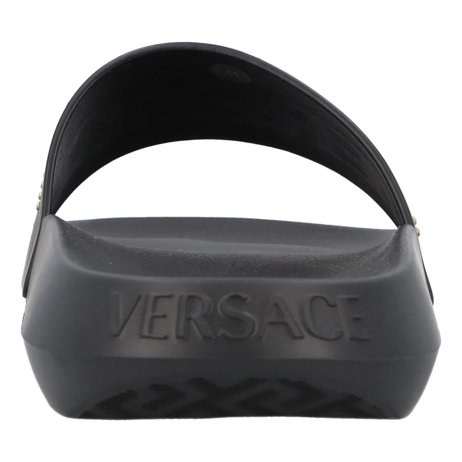 Rubber Pool Slides Versace, черный — фото 4
