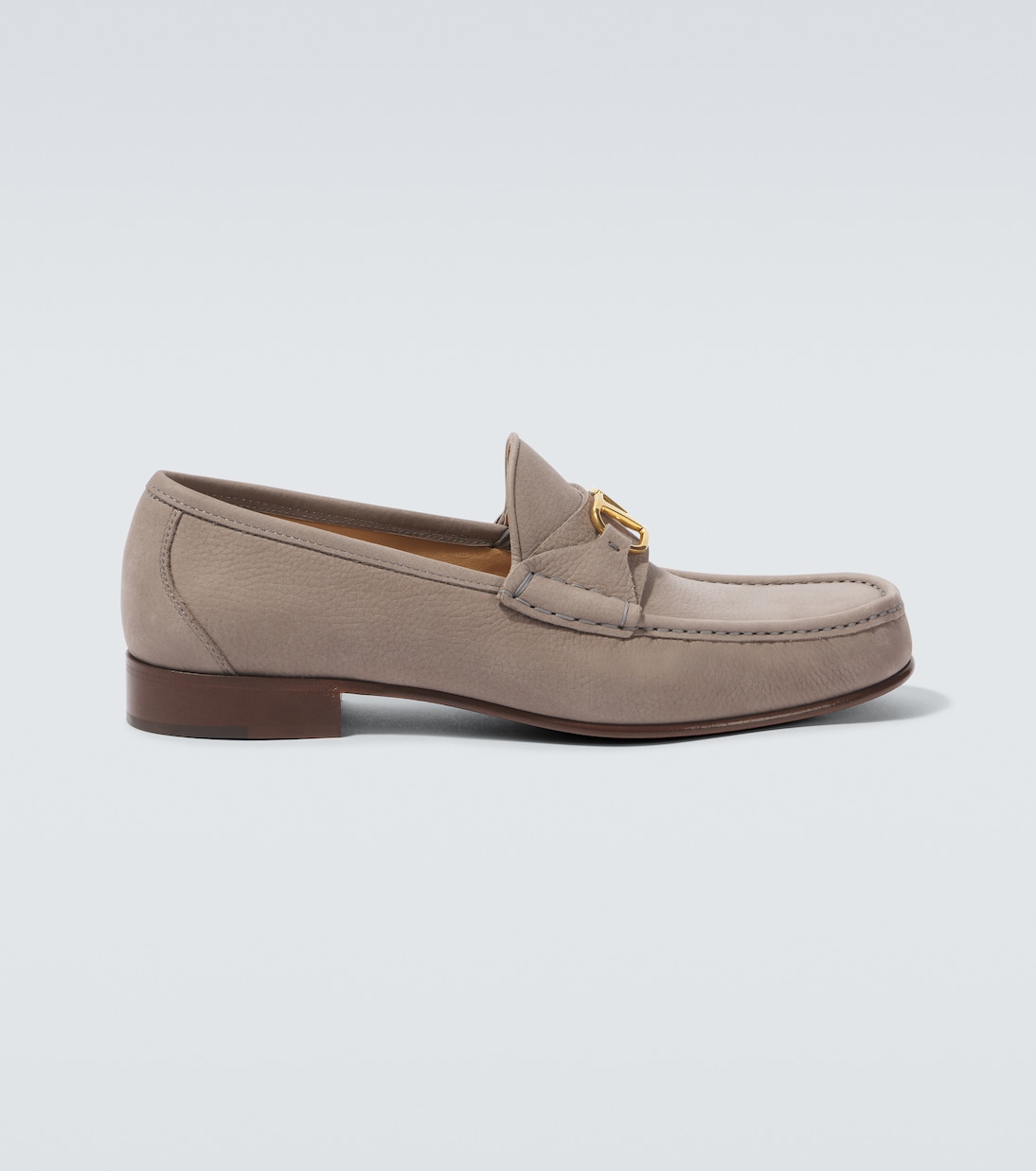 

Кожаные лоферы VLogo Valentino Garavani, Moon Taupe