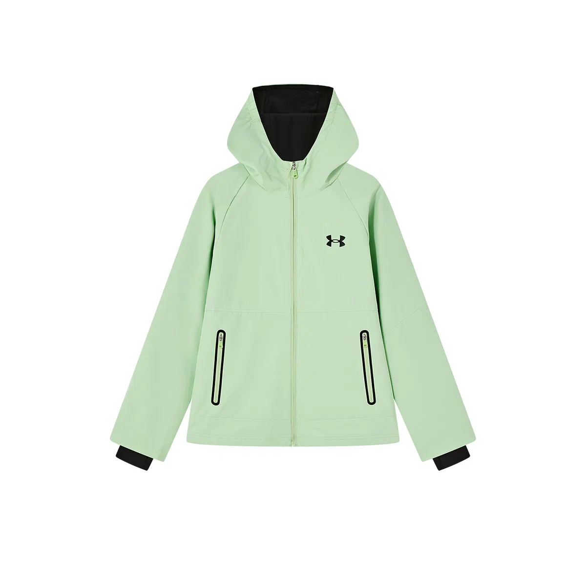 Детская уличная куртка с капюшоном Grade School Outdoor Wear Moderate Under Armour, Green