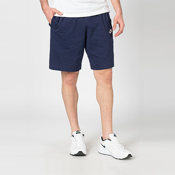Шорты gym casual sports basketball running shorts navy blue dark blue Nike, синий — фото 3