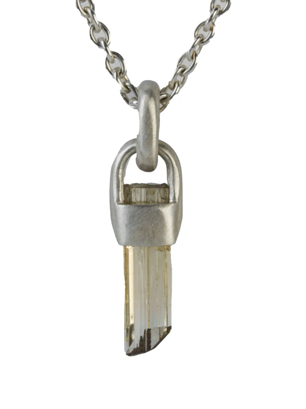 

Серебряное колье Talisman с эльбаитом Parts of Four