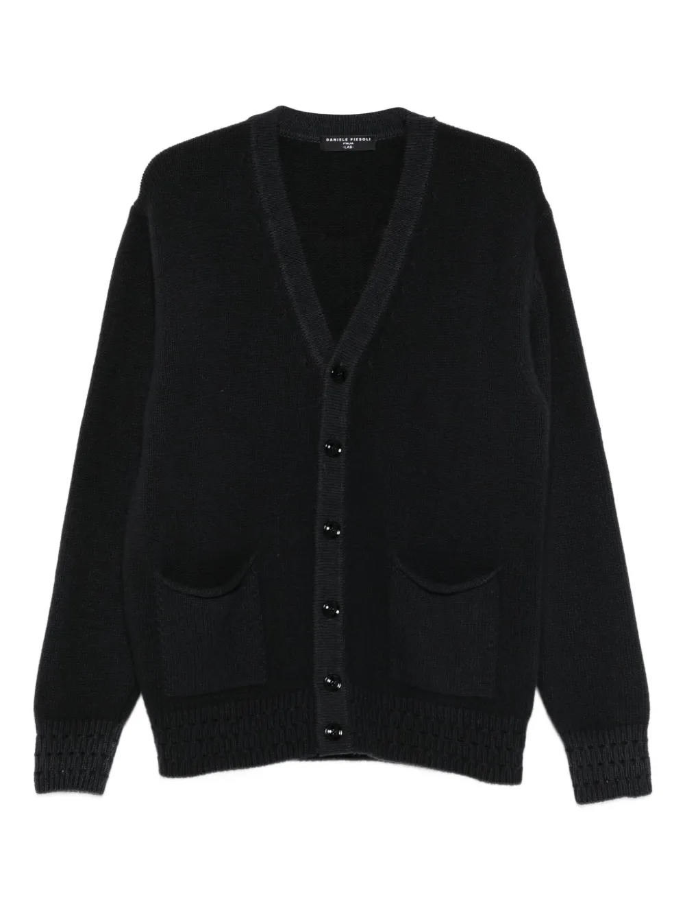 

Кардиган на пуговицах Daniele Fiesoli, синий