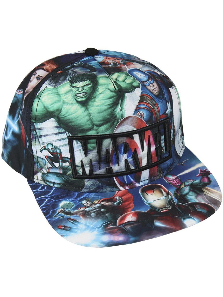 

Бейсболка Cerda FLAT PEAK MARVEL, разноцветный