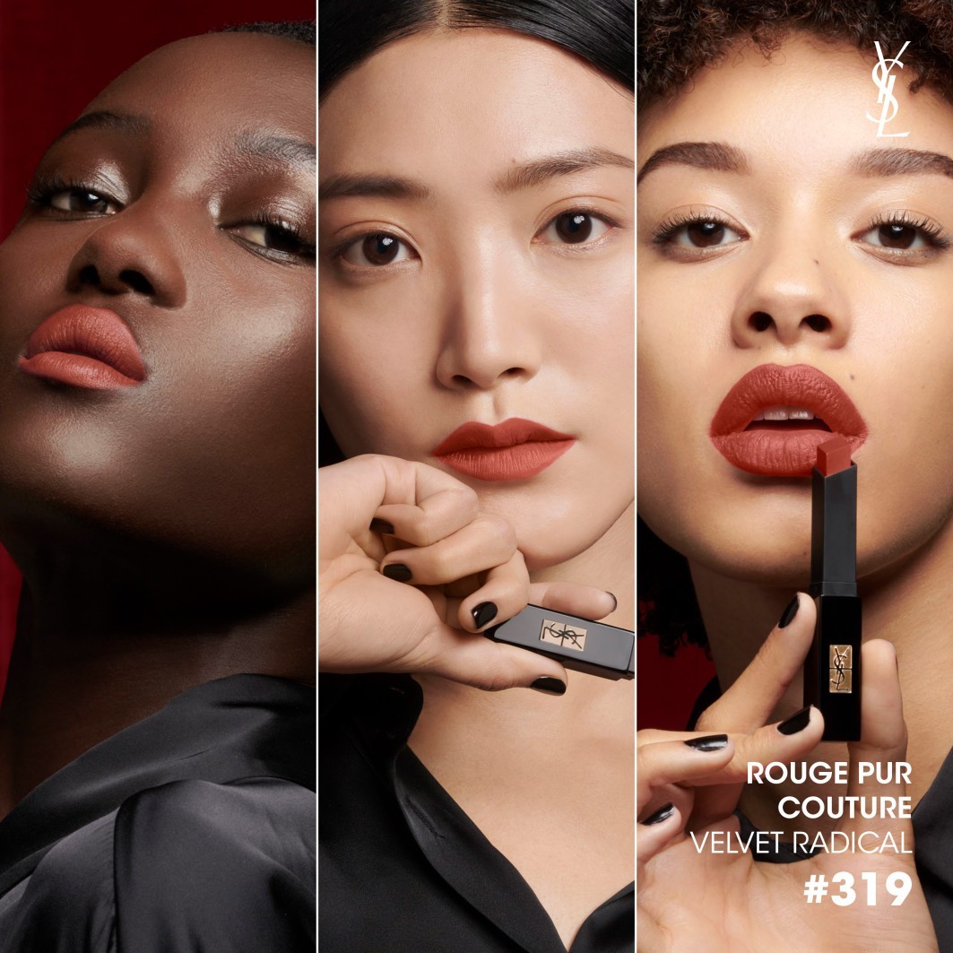 Помада для губ rouge pur couture the slim velvet radical Yves Saint Laurent, 319 - 319, вес 2 гр. — фото 4