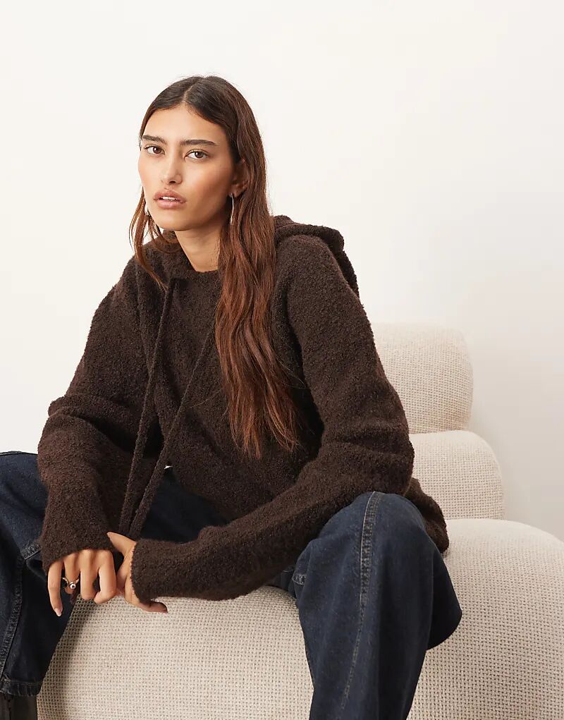 

Толстовка с капюшоном ARRANGE цвета шоколада