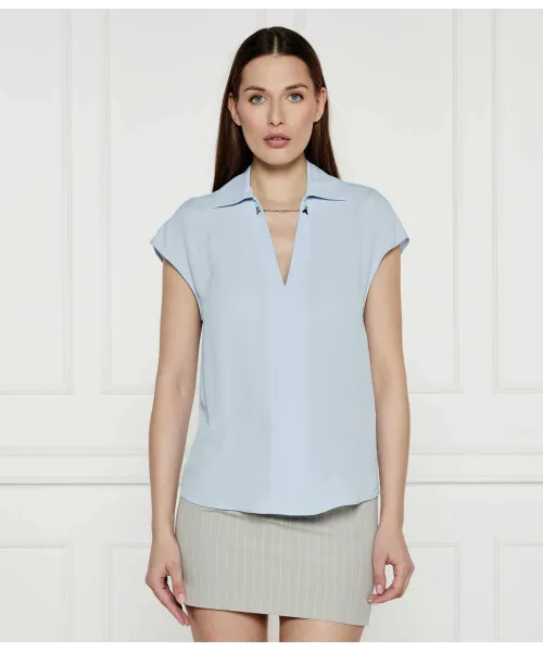 

Блуза Regular fit Patrizia Pepe, синий