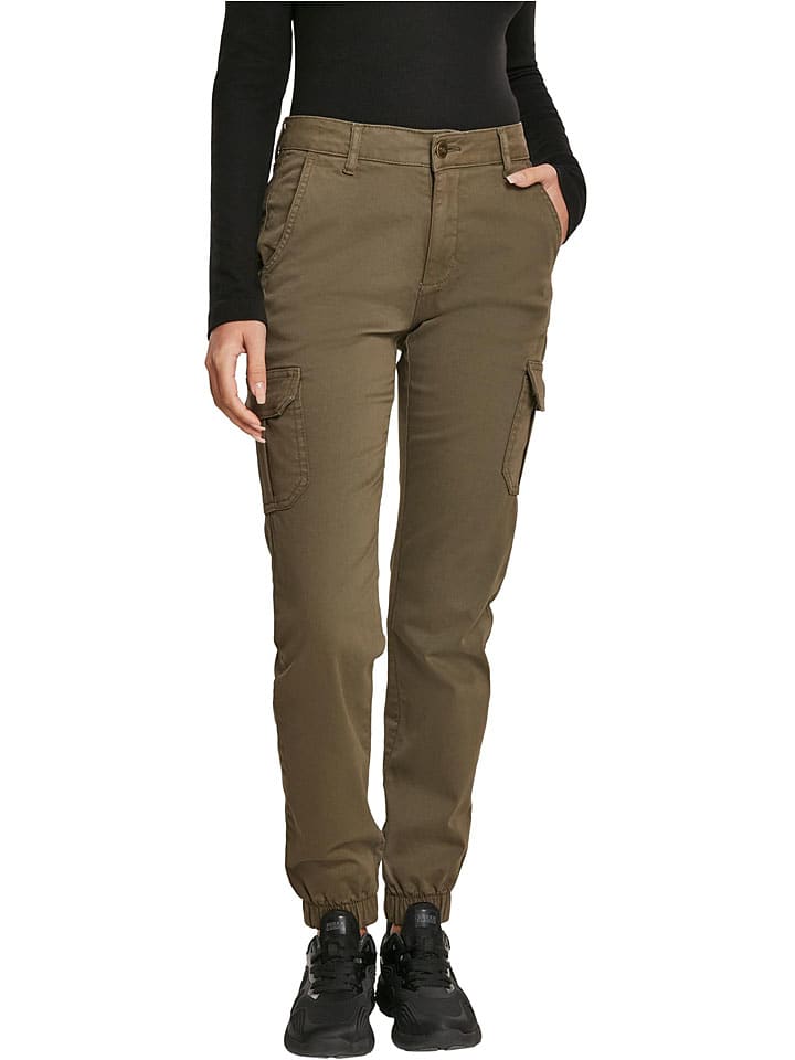 

Urban Classics Брюки-карго цвета хаки