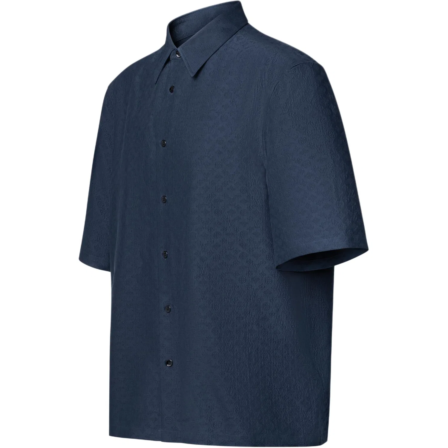 Рубашка мужская из коллекции SS26 Spring LOUIS VUITTON, Dark Marine Blue — фото 4