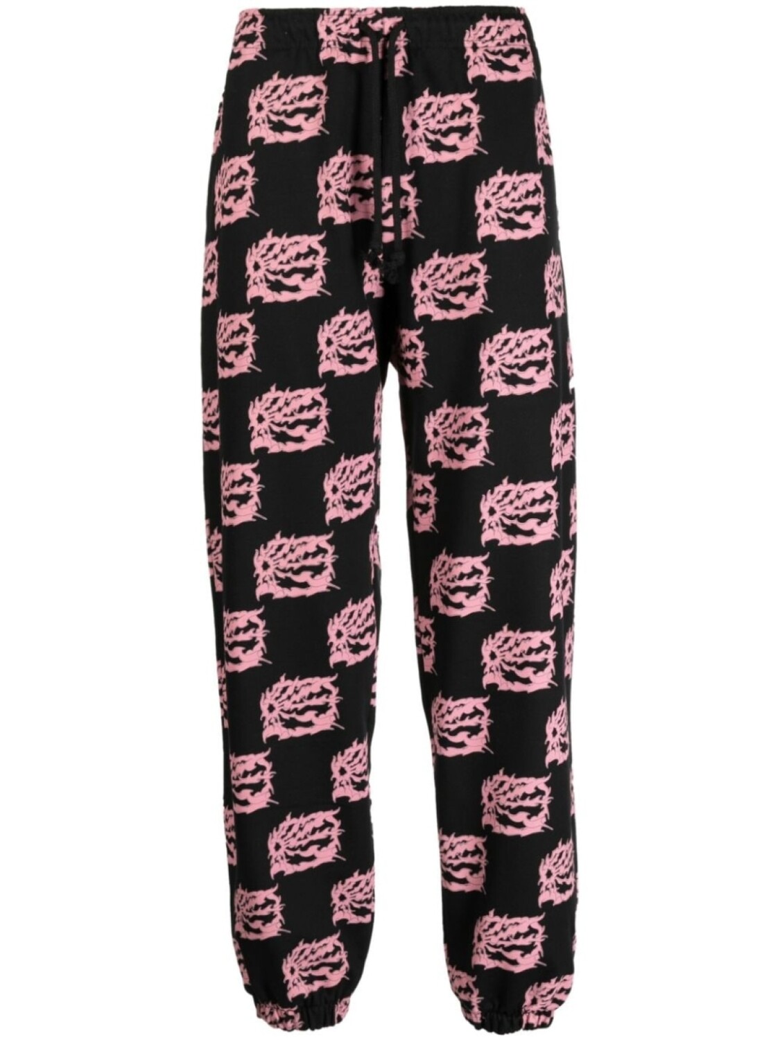 

RASSVET graphic-print cotton track pants, черный
