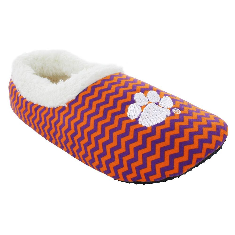 Женские тапочки Clemson Tigers с шевроном NCAA, цвет Clm Multi