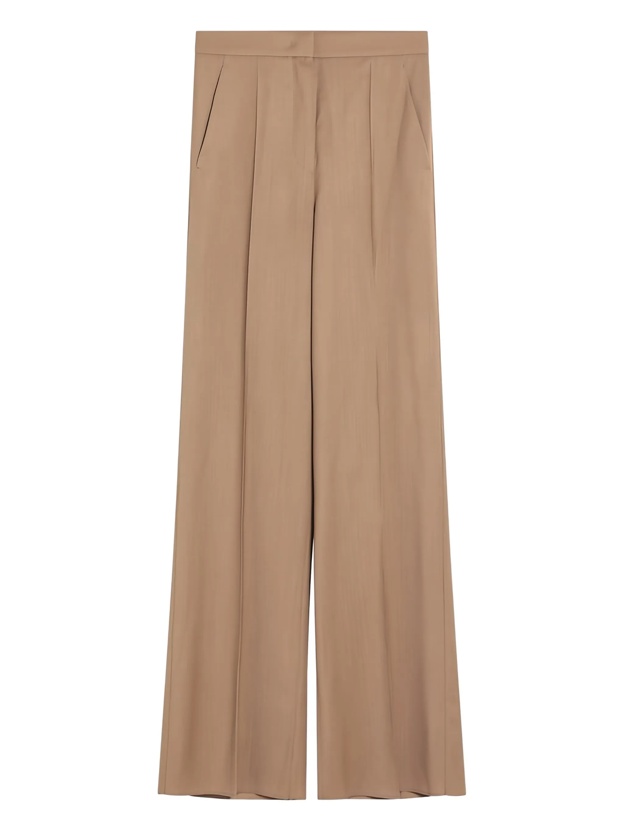 

Брюки строгого кроя Max Mara, коричневый