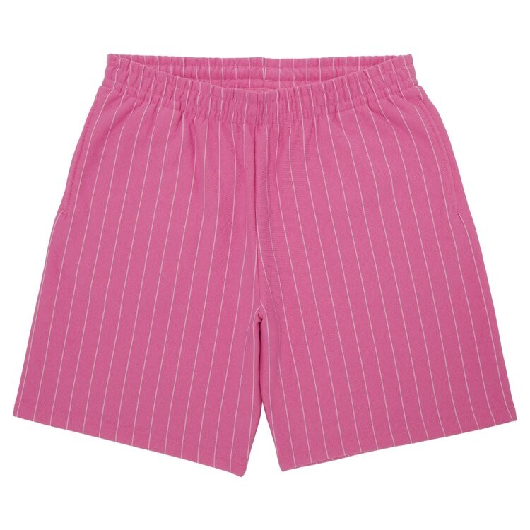 

Шорты Supreme Pinstripe Sweatshort, розовый