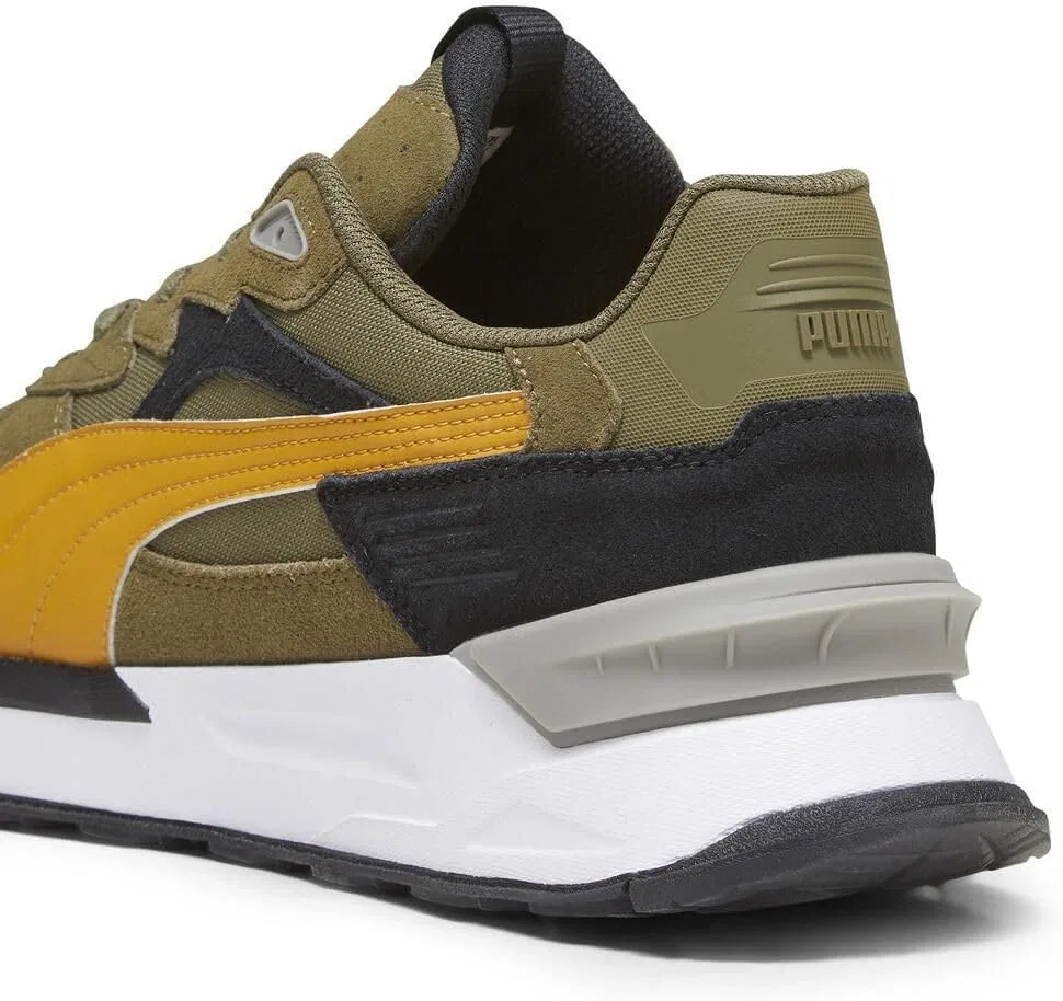 Спортивные кроссовки PUMA Unisex Mirage Sport Asphalt Remix, Olive Green Olive Drab Amber — фото 4