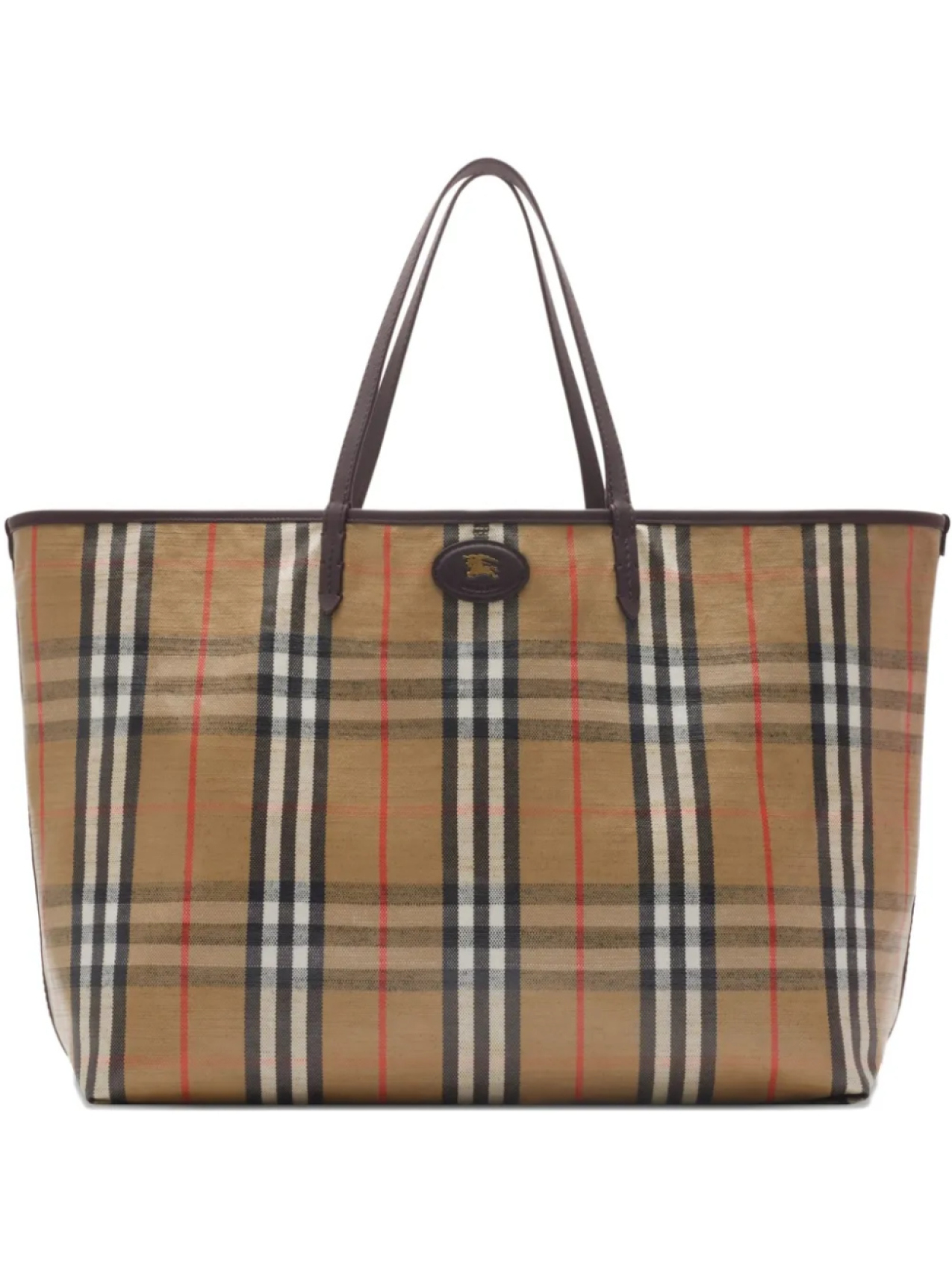 

Большая сумка Burberry Highlands, нейтральный