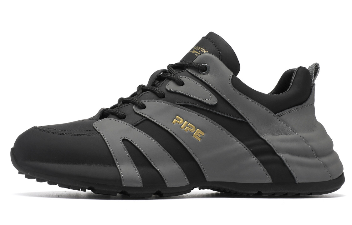 

Мужские кроссовки Lifestyle Mid-Top Black Grey Trumppipe