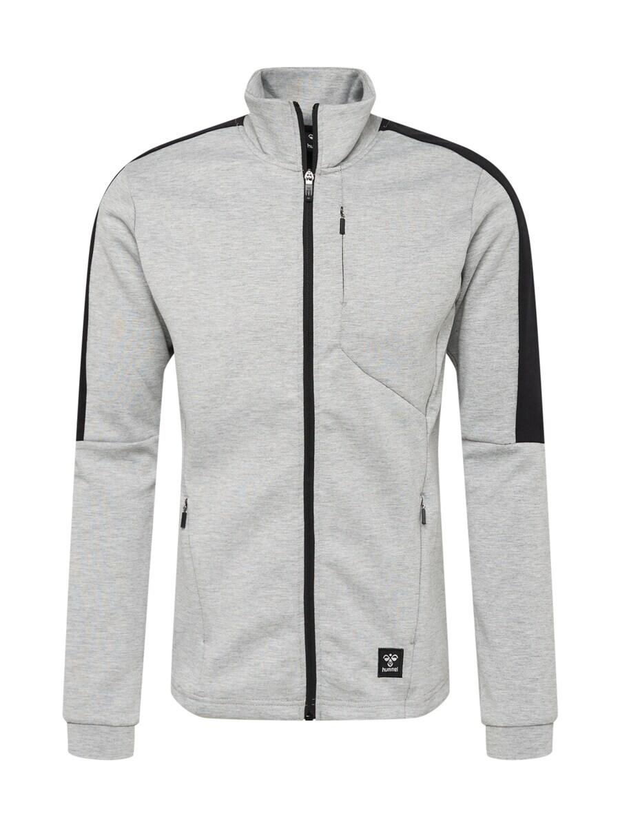 

Спортивная толстовка Hummel Athletic Zip-Up Hoodie, цвет mottled grey