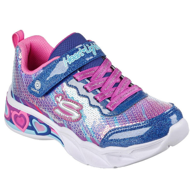 

Детские кроссовки SWEETHEART LIGHTS LETS SHINE Темно-синие SKECHERS, цвет blau