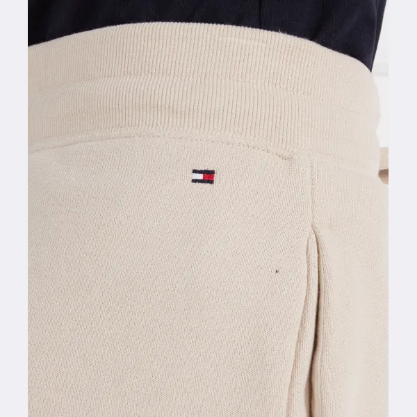 Шорты махровые шорты стандартного кроя 1985 mini Corp с логотипом Tommy Hilfiger, бежевый — фото 4