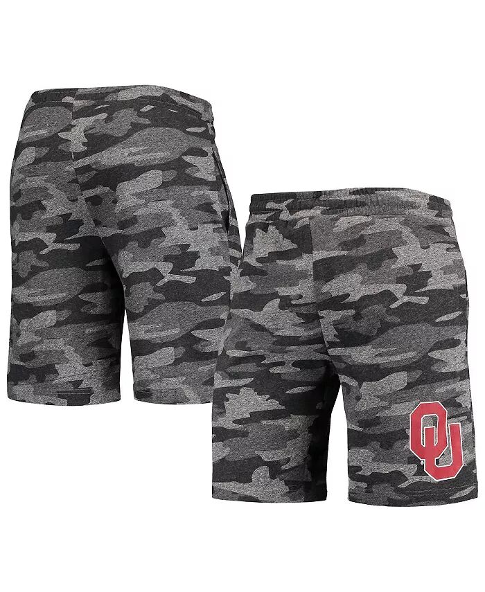 

Мужские шорты Oklahoma Sooners Camo Backup Terry Jam Lounge цвета уголь и серый Concepts Sport