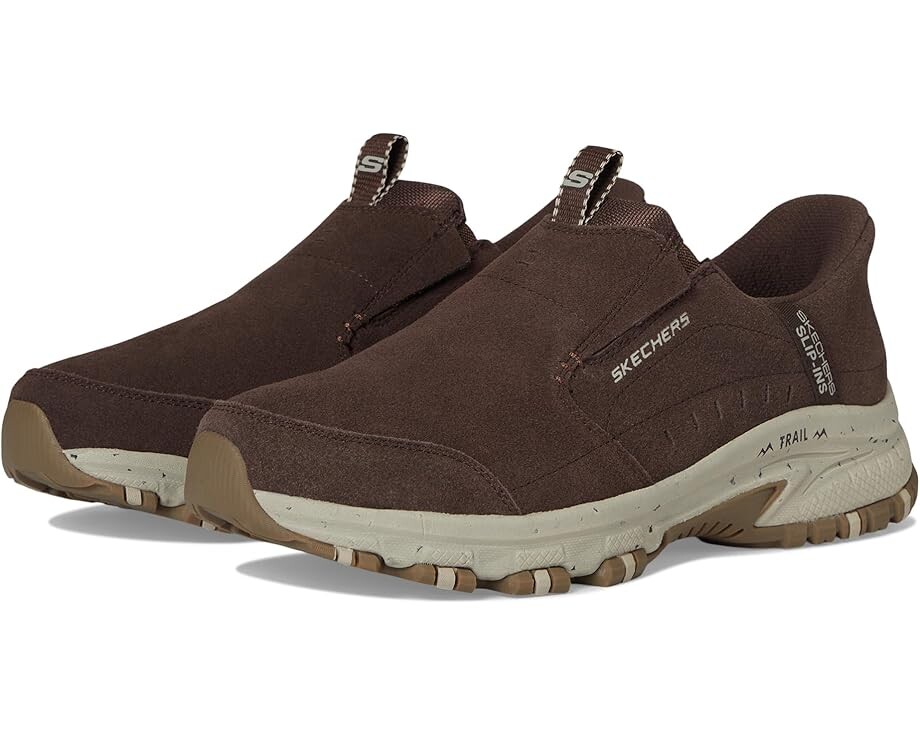 

Кроссовки SKECHERS Hillcrest Cedar Root Hands Free Slip-in, коричневый