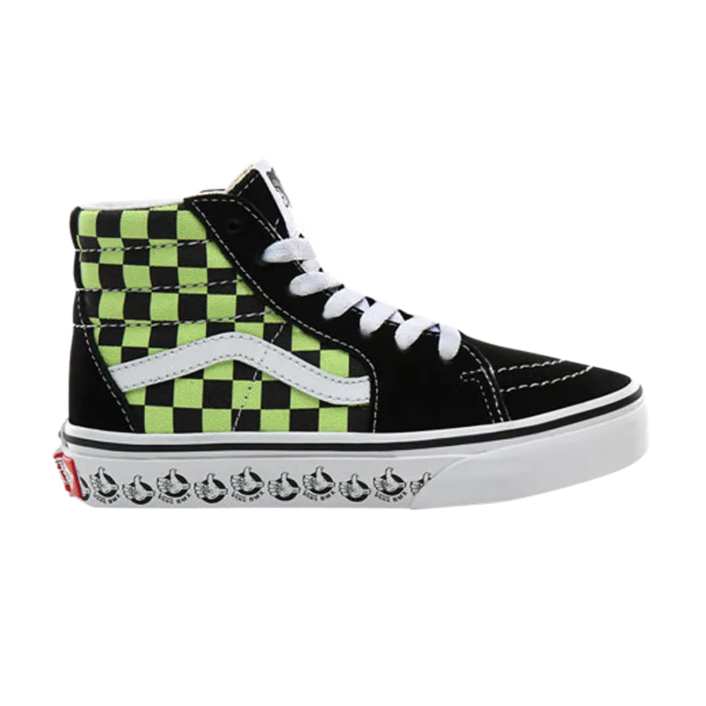 

Кроссовки BMX Sk8-Hi Zip Kids Vans, зеленый