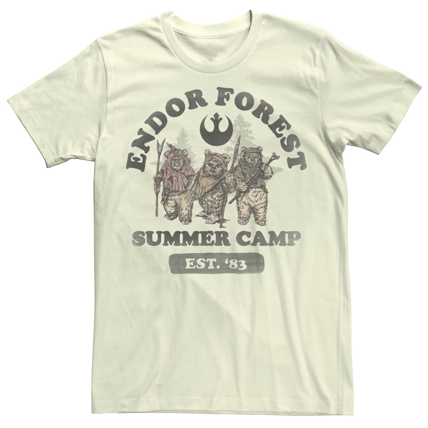 

Мужская футболка Endor Forest Summer Camp Star Wars