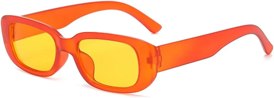 

Солнцезащитные очки UV400 - маленькая оправа в стиле панк, разноцветные, для женщин и мужчин, для бега и занятий спортом на открытом воздухе generic, Matte Orange