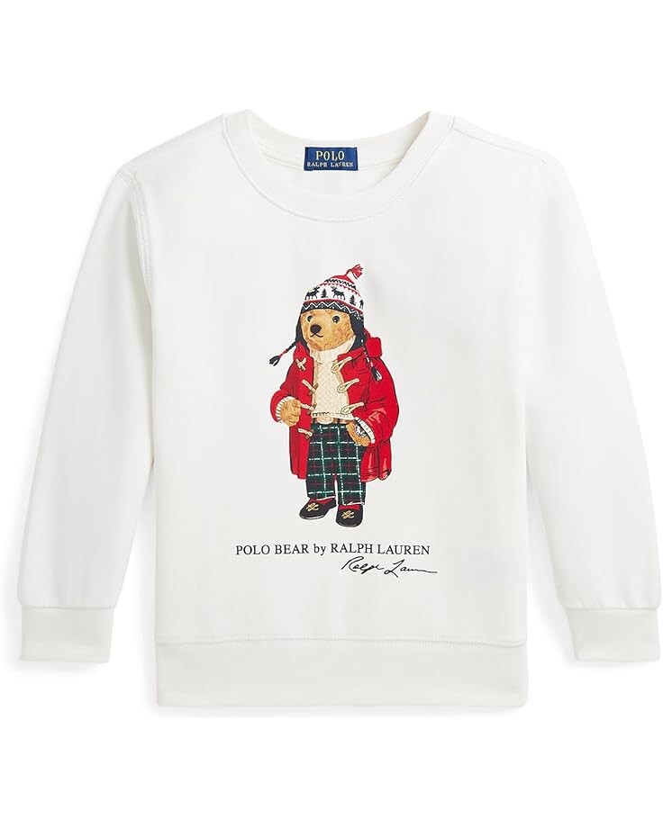 

Свитер Polo Ralph Lauren Kids Polo Bear Fleece Sweatshirt, цвет Nevis Ho24 Bear