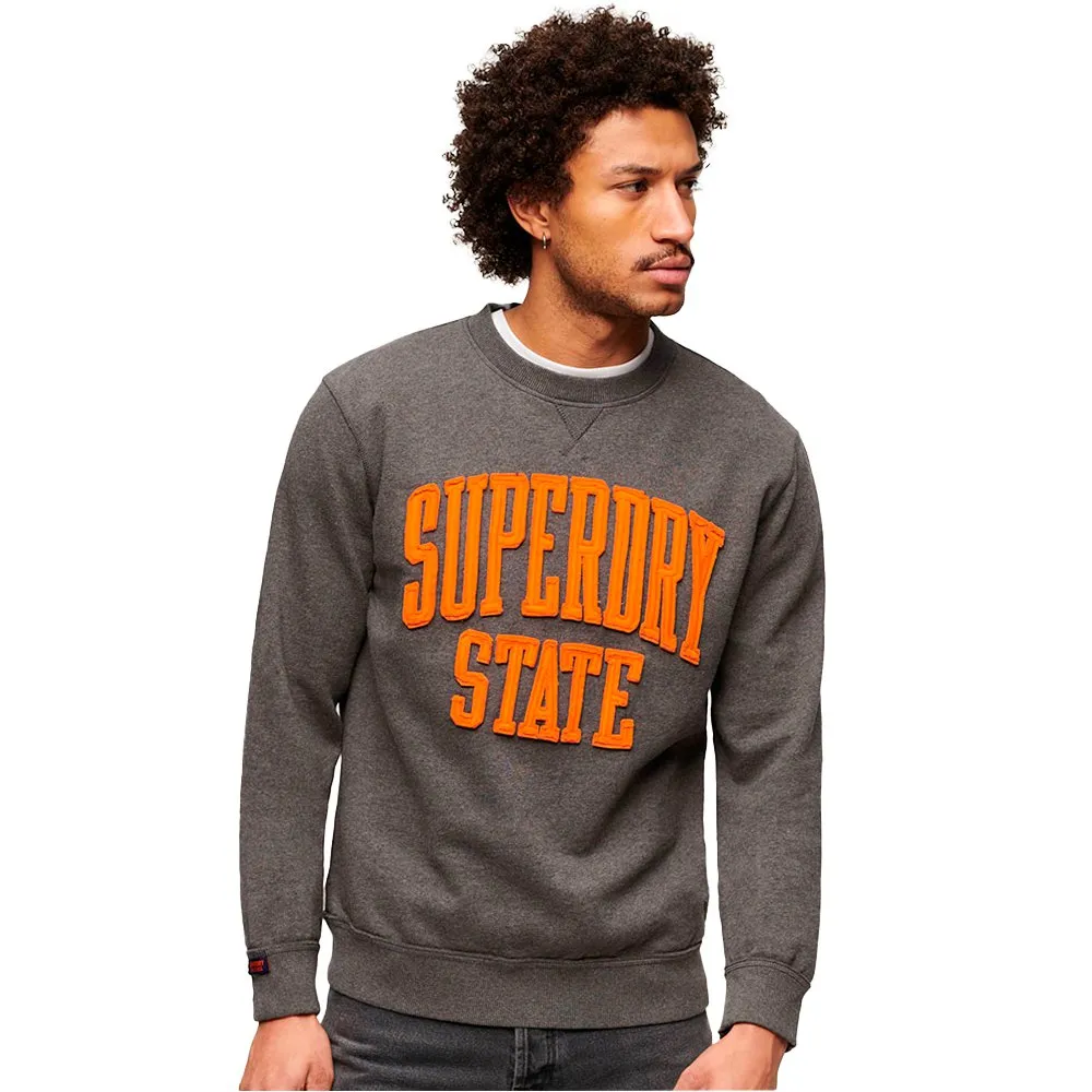 

Толстовка Superdry Vintage Athletic, серый