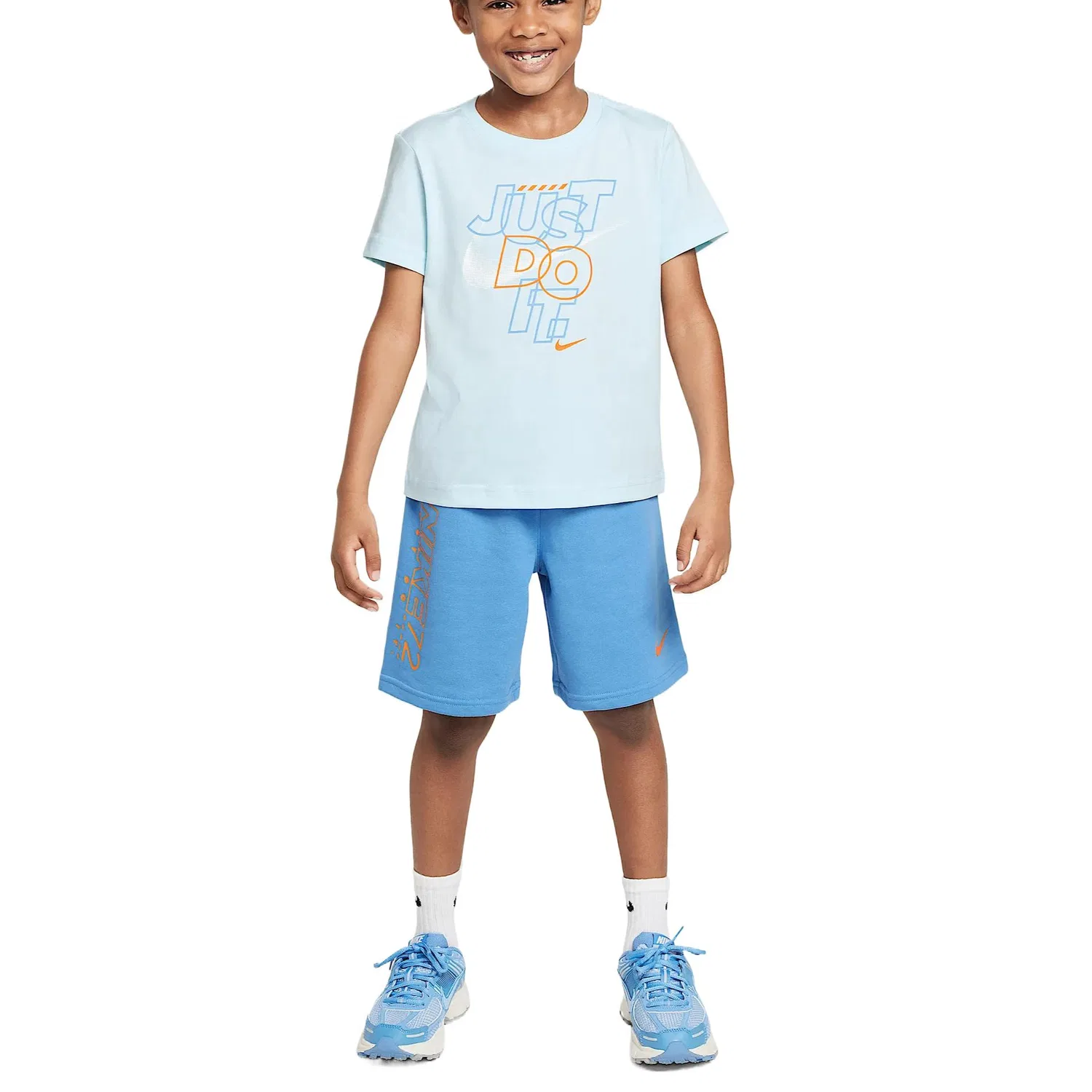 Детский спортивный костюм Nike Casual Sportswear Yang Zhang Blue
