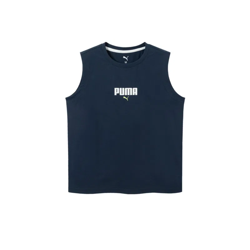 Детская футболка с круглым вырезом PUMA, Dark Blue 80802