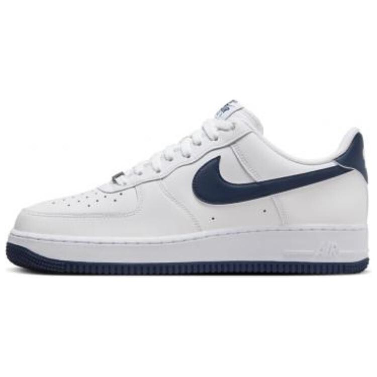 

Кроссовки Nike Air Force 1 '07 'White Midnight Navy', белый/синий