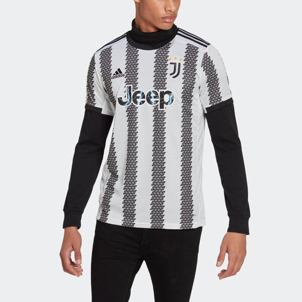 Футболка Ювентус 22 23 домашняя футбольная майка Adidas, белый — фото 4