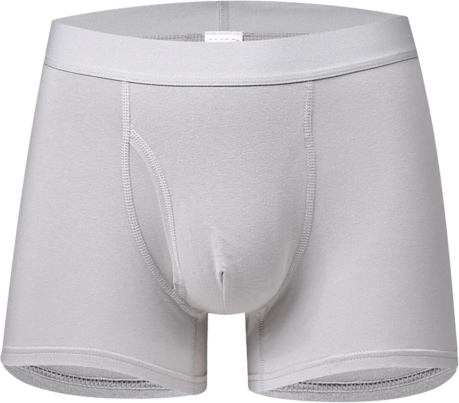 Боксеры дышащие Men's Traceless Ice Silk Trunks, светло-серый