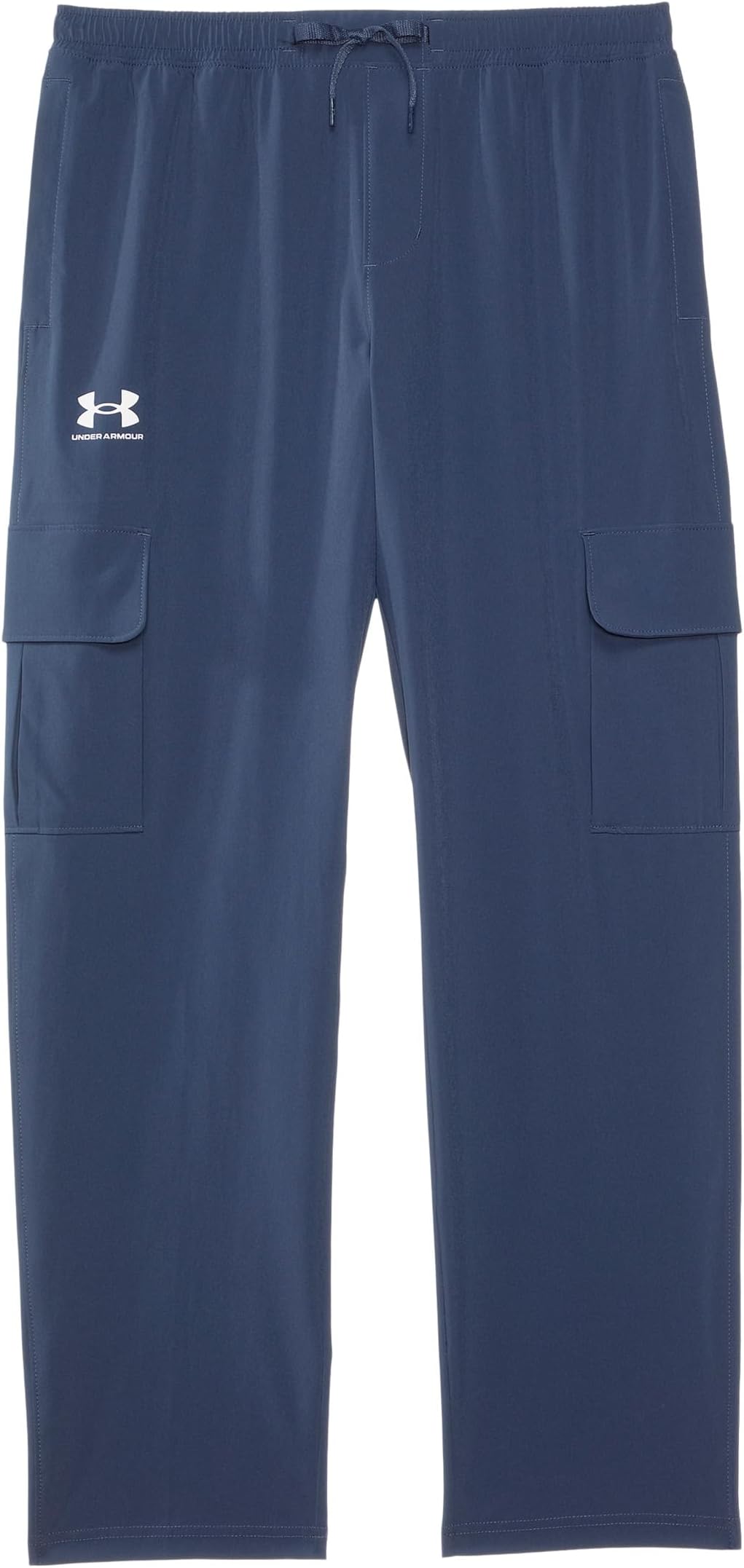 

Брюки Under Armour Kids Icon Woven Pants, цвет Downpour Gray/White