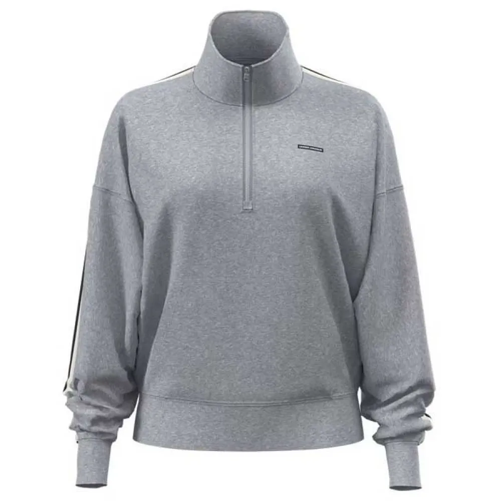 

Толстовка Under Armour Icon Heavyweight Fleece half zip, серый