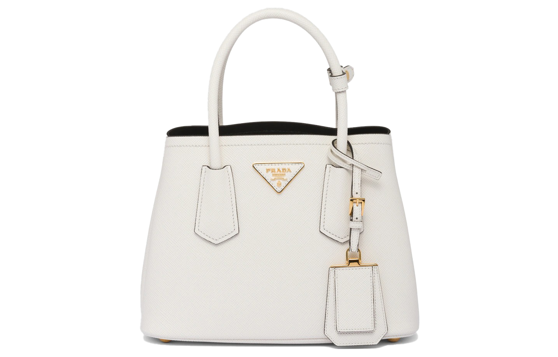 

PRADA Двойная кожаная сумка через плечо