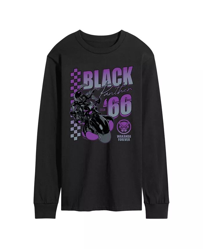 

Мужская футболка с длинным рукавом Black Panther AIRWAVES, черный