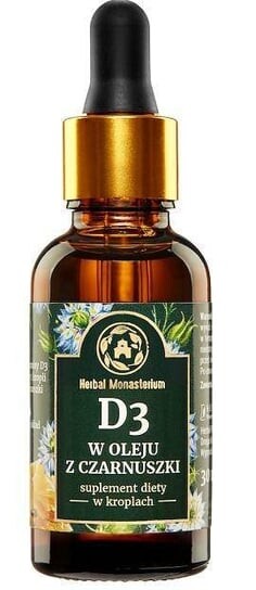 

Herbal Monasterium, Витамин D3 в масле черного тмина
